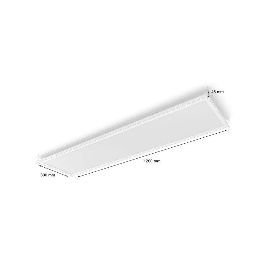 Philips - LED RGB Панель з регулюванням яскравості Hue White And Color Ambiance LED/60W/230V 2000-6500K