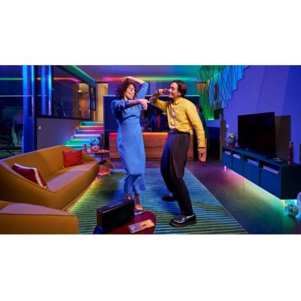 Philips -LED RGB стрічка SMART STRIP з регулюванням яскравості 15m LED/20W/230V 2200-6500K Wi-Fi
