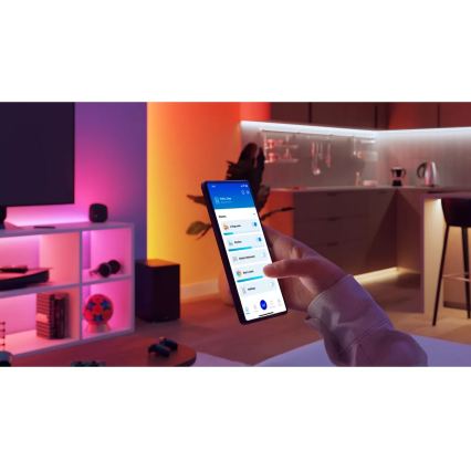 Philips -LED RGB стрічка SMART STRIP з регулюванням яскравості 15m LED/20W/230V 2200-6500K Wi-Fi
