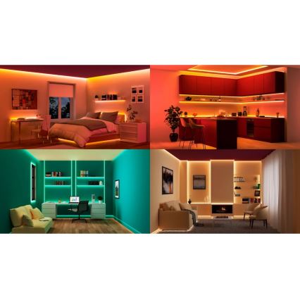 Philips - LED RGB стрічка з регульованою яскравістю SMART STRIP 5m LED/7W/230V 2200-6500K Wi-Fi