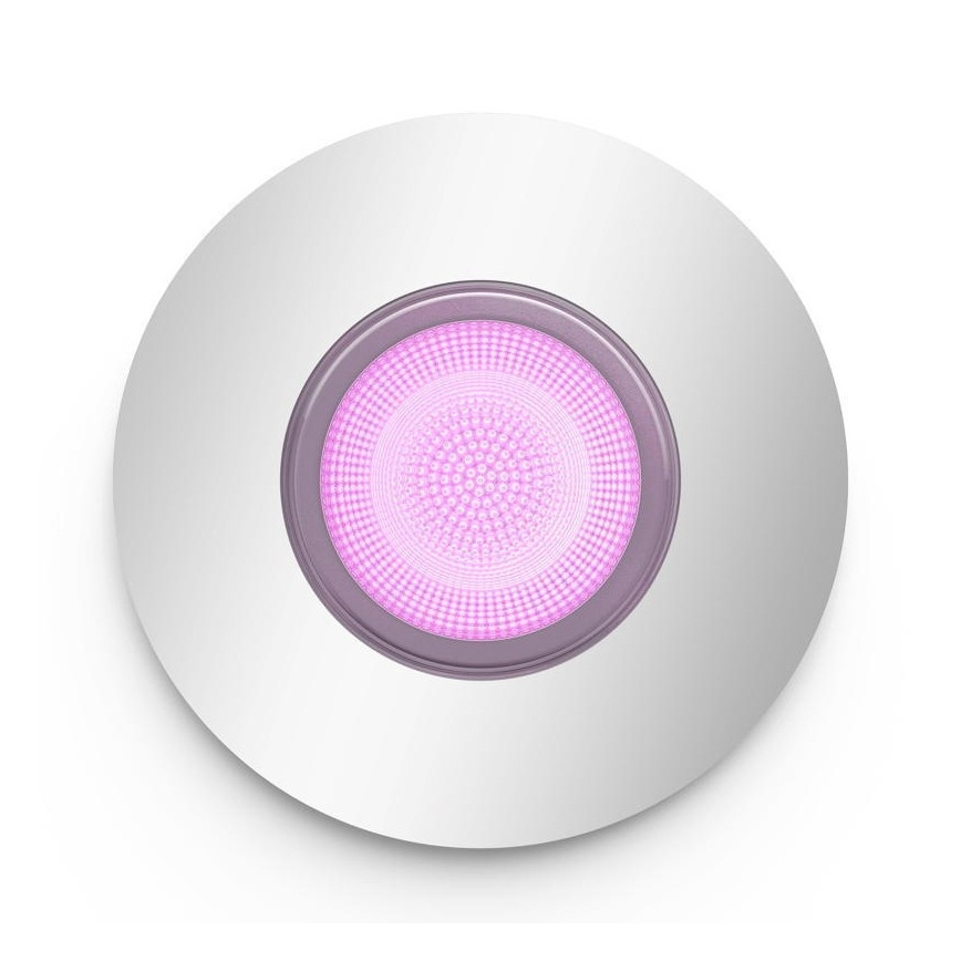 Philips - LED RGB Світильник для ванної з регулюванням яскравості Hue XAMENTO 1xGU10/5,7W/230V IP44 2000-6500K