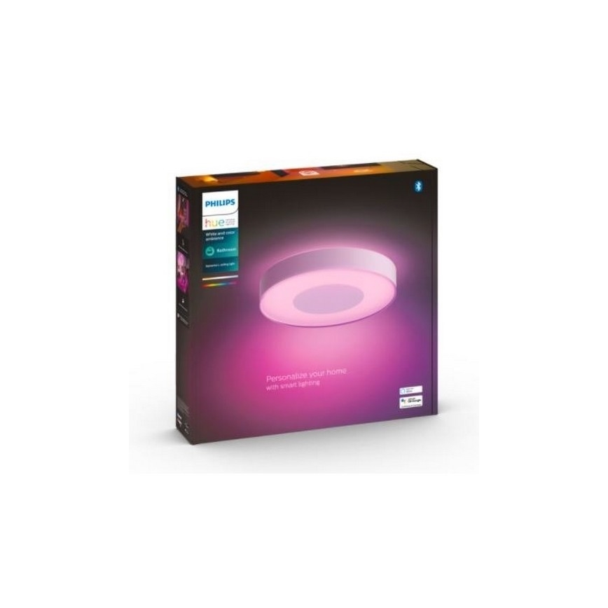 Philips - LED RGB Світильник для ванної з регулюванням яскравості Hue XAMENTO LED/33,5W/230V IP44 діаметр 381 мм 2000-6500K