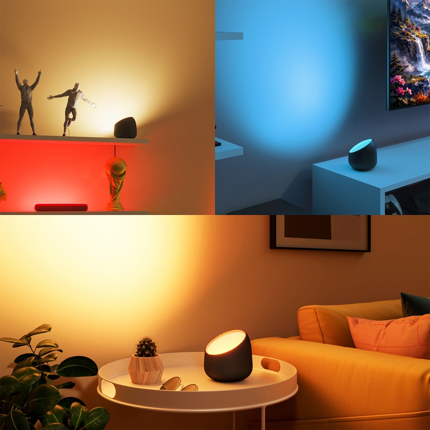 Philips - LED RGB+TW Димована настільна лампа SMART LED/9W/230V 2200-6500K Wi-Fi