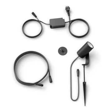 Philips - LED RGB Вуличний точковий світильник Hue LILY LED/8W/230V IP65