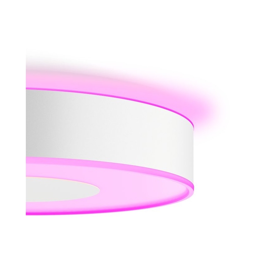 Philips - RGB світлодіодний стельовий світильник Hue INFUSE 33,5 Вт/230 В 2000-6500 К діам. 381 мм білий