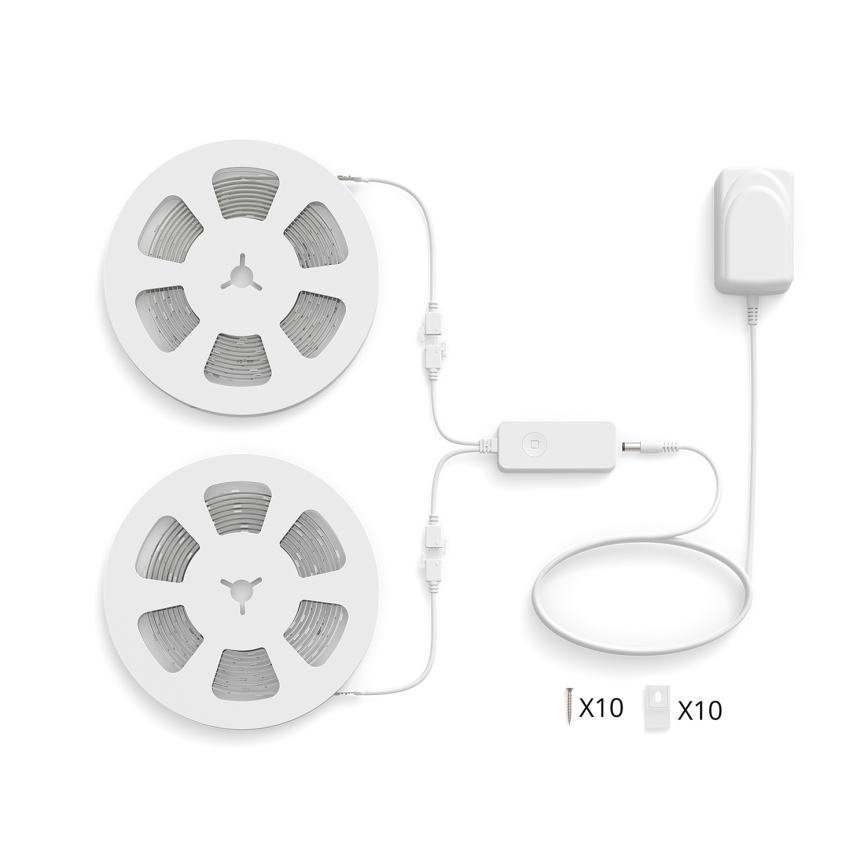 Philips - LED RGBIC диммируемая светодиодная лента SMART STRIP 20 м LED/36 Вт/230 В 2700–6500 К Wi-Fi