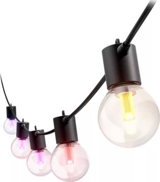 Philips - LED RGBW диммируемая уличная гирлянда Hue FESTAVIA 20xLED 14m IP65