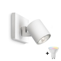 Philips - LED RGBW диммируемый точечный светильник RUNNER 1xGU10/6,5W/230V 2700-6500K белый
