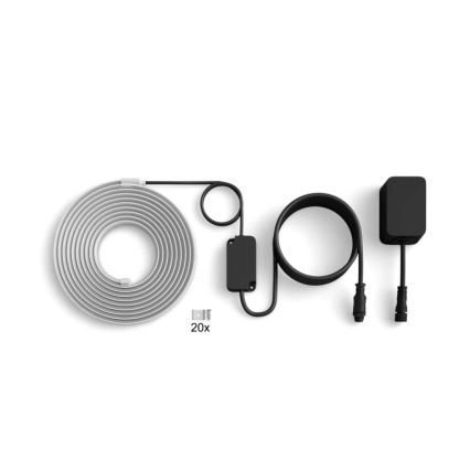 Philips - LED RGBW затемнювана зовнішня стрічка Hue FLUX 5m LED/30W/230V 2200-6500K IP67