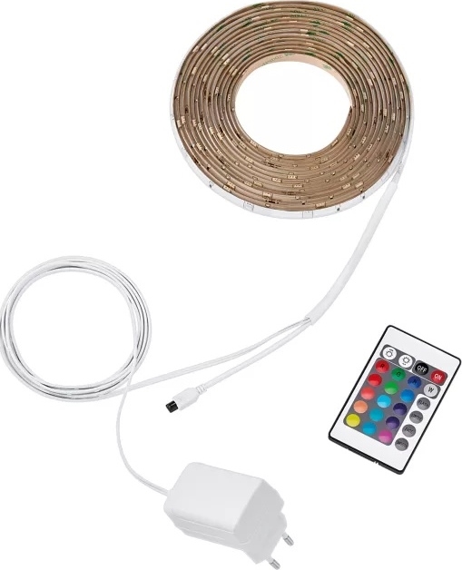 Philips - LED RGBW Регулируемая лента 5м LED/12W/230V + Дистанционный пульт