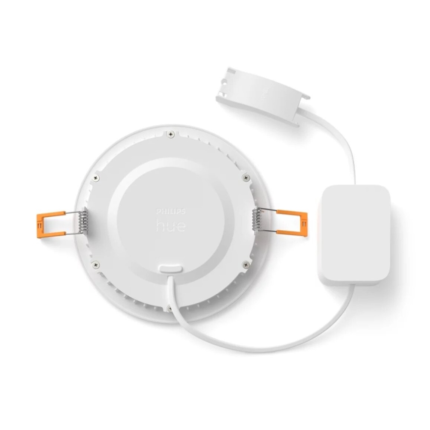 Philips - LED RGBW Вбудований стельовий світильник для ванної з регулюванням яскравості Hue SLIM LED/12W/230V IP44 2200-6500K