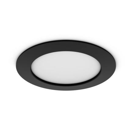 Philips - LED RGBW Вбудований стельовий світильник для ванної з регулюванням яскравості Hue SLIM LED/12W/230V IP44 2200-6500K