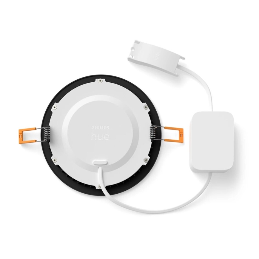 Philips - LED RGBW Вбудований стельовий світильник для ванної з регулюванням яскравості Hue SLIM LED/12W/230V IP44 2200-6500K