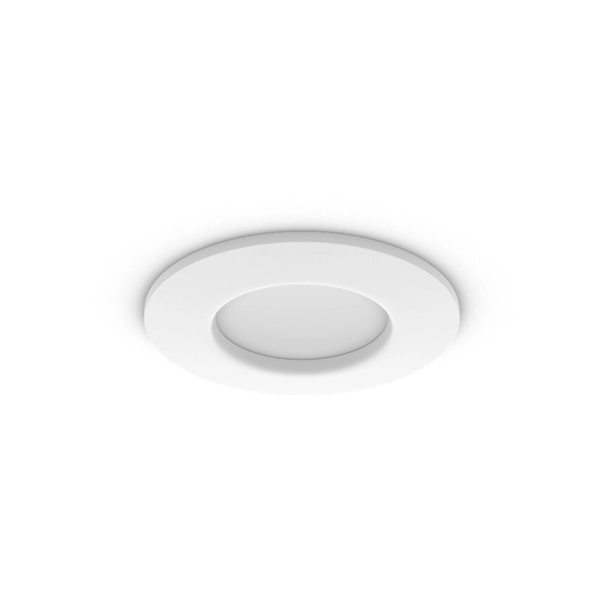 Philips - LED RGBW Вбудований стельовий світильник для ванної з регулюванням яскравості Hue SLIM LED/8,3W/230V 2000-6500K IP44 білий