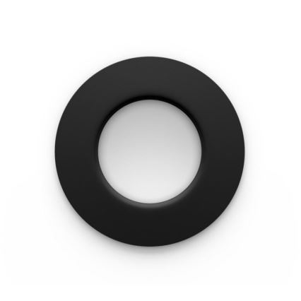Philips - LED RGBW Вбудований стельовий світильник для ванної з регулюванням яскравості Hue SLIM LED/8,3W/230V 2000-6500K IP44 чорний