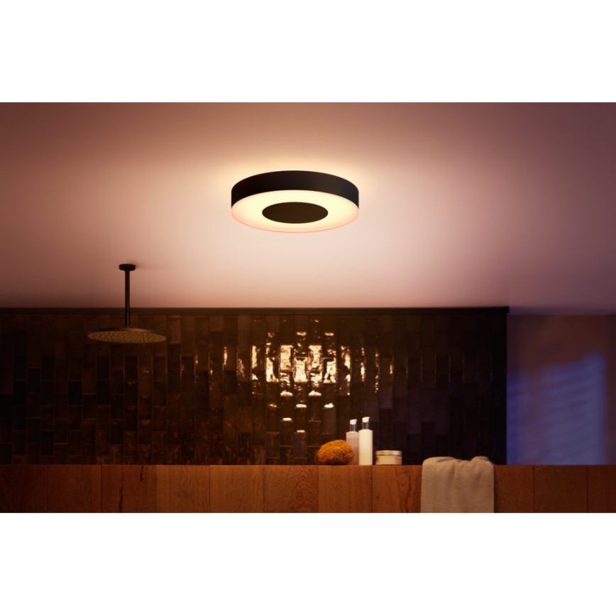 Philips - LED RGBW Світильник для ванної з регулюванням яскравості Hue XAMENTO LED/33,5W/230V IP44 ⌀ 381 мм 2000-6500K