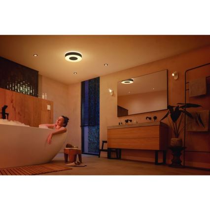 Philips - LED RGBW Світильник для ванної з регулюванням яскравості Hue XAMENTO LED/33,5W/230V IP44 ⌀ 381 мм 2000-6500K