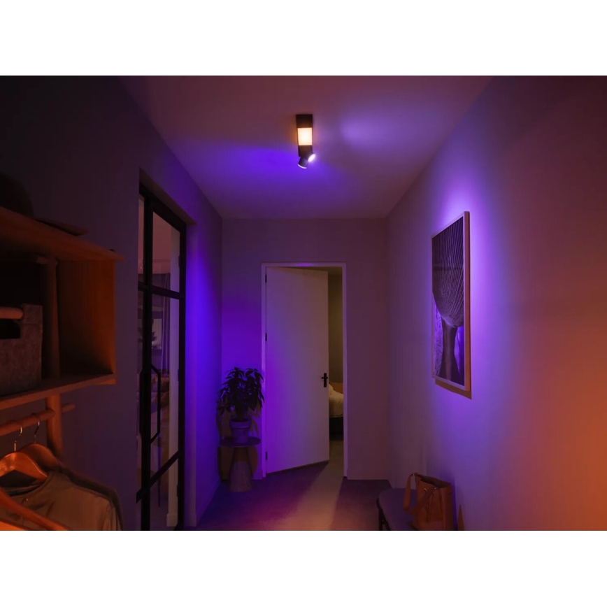 Philips - LED RGBW Точковий світильник з регулюванням яскравості Hue CENTRIS 2xGU10/4,2W/230V + LED/11W 2000-6500K