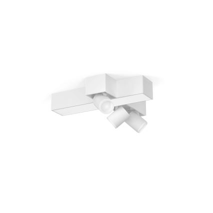 Philips - LED RGBW Точковий світильник з регулюванням яскравості Hue CENTRIS 3xGU10/4,2W/230V + LED/11W 2000-6500K