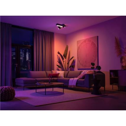 Philips - LED RGBW Точковий світильник з регулюванням яскравості Hue CENTRIS 3xGU10/4,2W/230V + LED/11W 2000-6500K