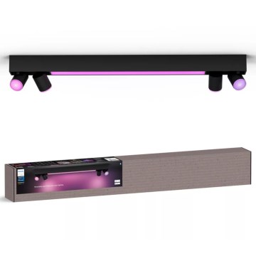 Philips - LED RGBW Точковий світильник з регулюванням яскравості Hue CENTRIS 4xGU10/4,2W/230V + LED/11W 2000-6500K