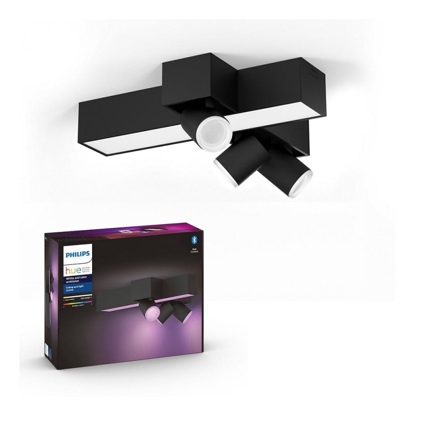 Philips - LED RGBW Точковий світильник з регулюванням яскравості Hue CENTRIS LED/25W/230V + 3xGU10/5,7W
