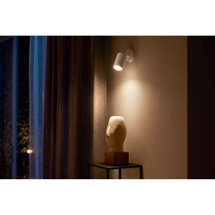 Philips - LED RGBW Точковий світильник з регулюванням яскравості Hue FUGATO 1xGU10/4,2W/230V 2000-6500K білий