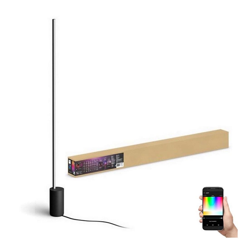 Philips - LED RGBW Торшер з регулюванням яскравості Hue SIGNE LED/29W/230V 2000-6500K чорний