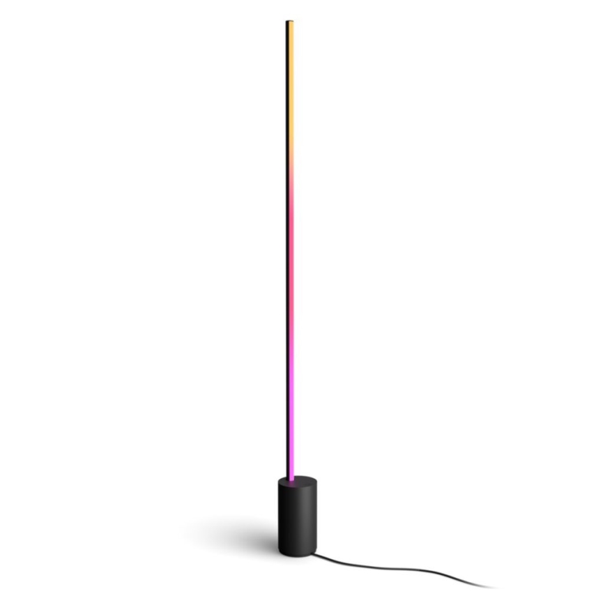 Philips - LED RGBW Торшер з регулюванням яскравості Hue SIGNE LED/29W/230V 2000-6500K чорний