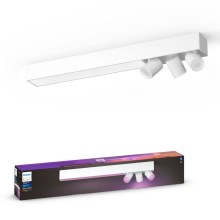 Philips - LED RGBW Точковий світильник з регулюванням яскравості CENTRIS LED/25W/230V+3xGU10/5,7W