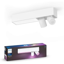 Philips - LED RGBW Точковий світильник з регулюванням яскравості Hue CENTRIS LED/11W/230V + 2xGU10/5,7W