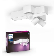 Philips - LED RGBW Точковий світильник з регулюванням яскравості LED/25W/230V + 3xGU10/5,7W