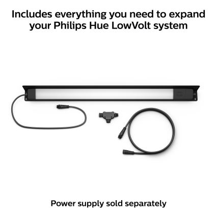 Philips - LED RGBW Вуличний світильник з регулюванням яскравості Hue White and Color Ambiance LED/20W/24V IP65