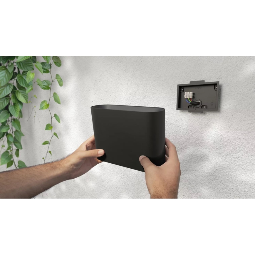 Philips - LED RGBW Вуличний настінний світильник з регулюванням яскравості Hue DYMERA 2xLED/10,2W/230V 2000-6500K IP44