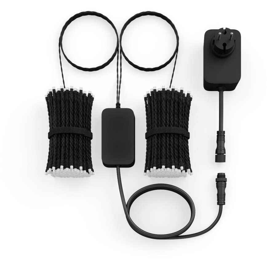 Philips - LED RGBW з регулюванням яскравості вуличний ланцюг HUE WHITE AND COLOR AMBIANCE 500xLED 44,4 м 2000-6500K IP54