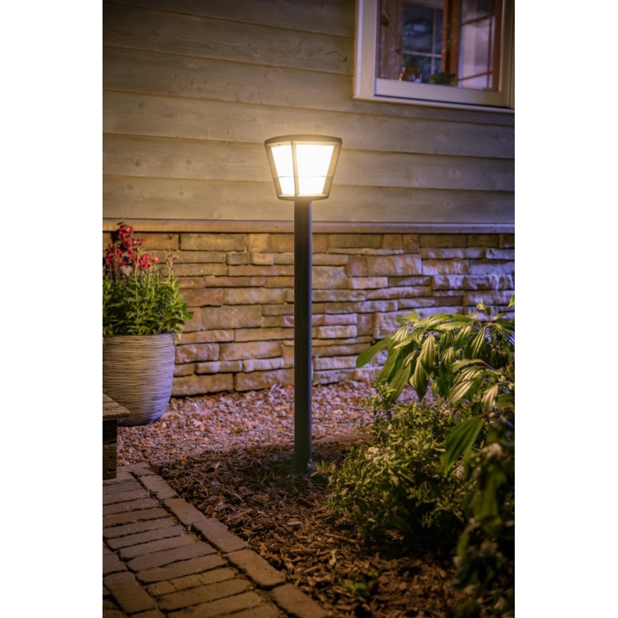 Philips - LED RGBW Вулична лампа з регулюванням яскравості  Hue ECONIC LED/15W/230V IP44
