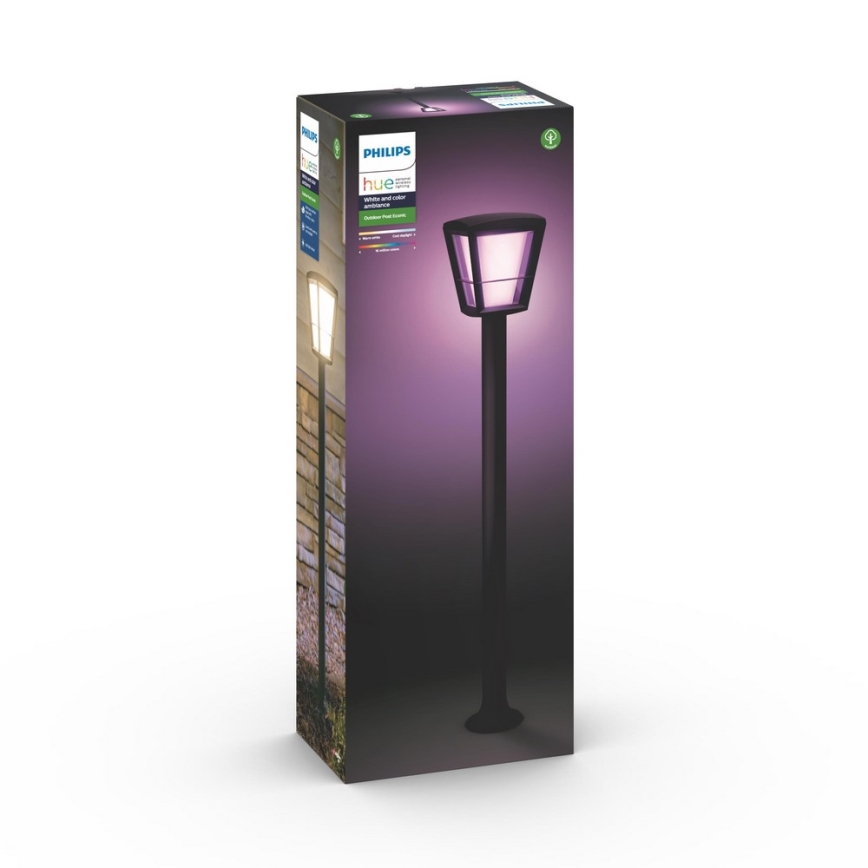 Philips - LED RGBW Вулична лампа з регулюванням яскравості  Hue ECONIC LED/15W/230V IP44
