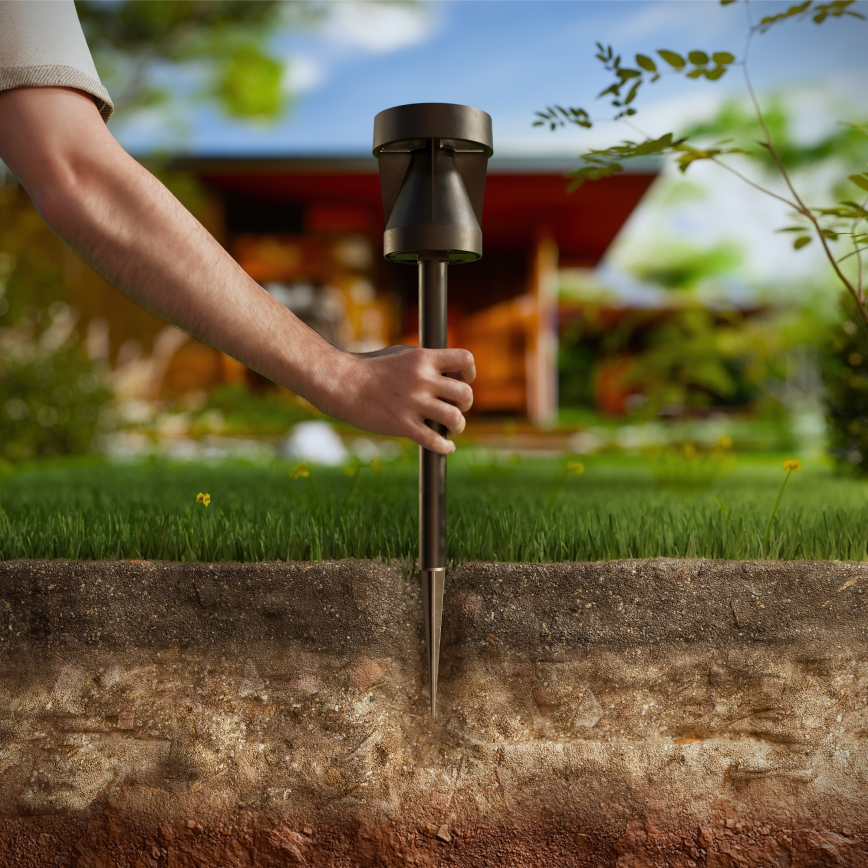 Philips - Світлодіодна сонячна лампа AVERY LED/1,8W/3,7V 2600 mAh 2700K IP44