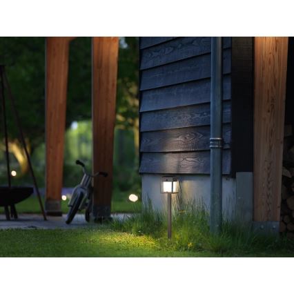 Philips - Світлодіодна сонячна лампа з датчиком руху та сутінків BLAISE LED/1,5W/3,7V 2600 mAh 3000K IP44