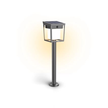 Philips - Світлодіодна сонячна лампа з датчиком руху та сутінків BLAISE LED/1,5W/3,7V 2600 mAh 3000K IP44