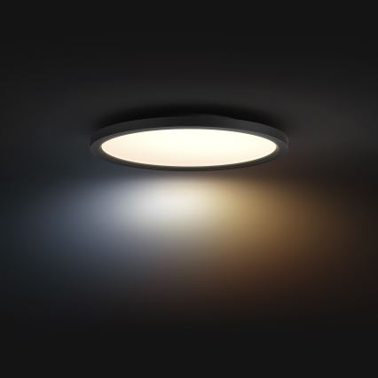 Philips - стельовий світильник Hue AURELLE LED з регульованою яскравістю LED/21W/230V 2200-6500K діам. 39,5 см чорний