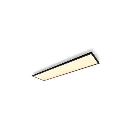 Philips - Світлодіодний стельовий світильник з регулюванням яскравості Hue AURELLE LED/39W/230V 2200-6500K 120x30 см чорний