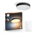 Philips - LED стельовий світильник з регулюванням яскравості Hue ENRAVE L LED/33,5W/230V + диммерний вимикач