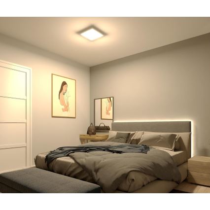 Philips - LED стельовий світильник з регулюванням яскравості LED/15W/230V 2700K 39,5x39,5 cm