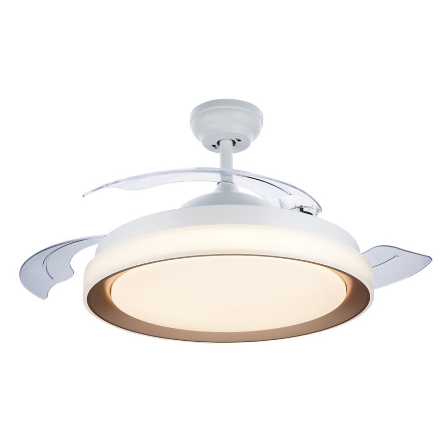 Philips - LED стельовий світильник з вентилятором LED/35W/230V 5500/4000/2700K золотистий + пульт дистанційного керування