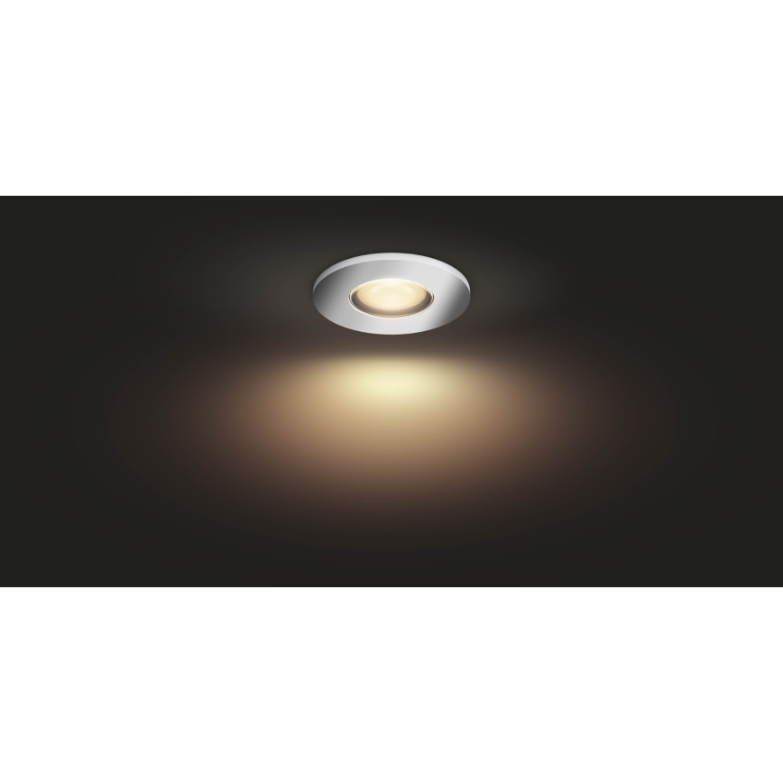 Philips - LED Світильник для підвісної стелі для ванної з регулятором яскравості Hue ADORE 1xGU10/5W/230V IP44