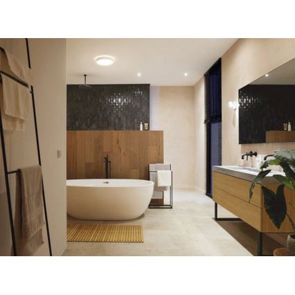 Philips - LED Світильник для ванної з регулюванням яскравості Hue DEVERE LED/19,2W/230V IP44 діаметр 381 мм 2200-6500K + дистанційне керування