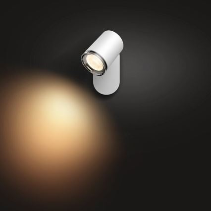 Philips - LED Світильник для ванної кімнати з регулюванням яскравості Hue ADORE 1xGU10/5W/230V IP44 + пульт дистанційного керування