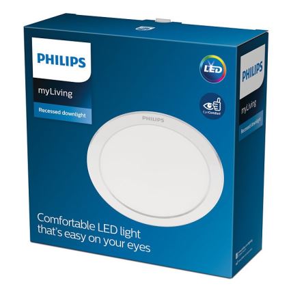 Philips - LED Вбудований стельовий світильник LED/13W/230V 3000K