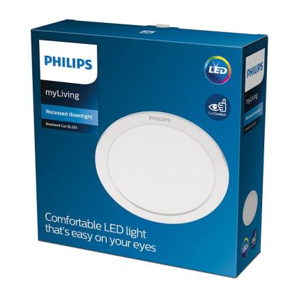Philips - LED Вбудований стельовий світильник LED/17W/230V 3000K